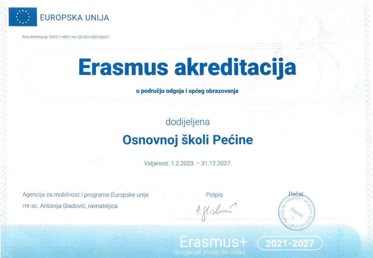 Erasmus+ akreditacija