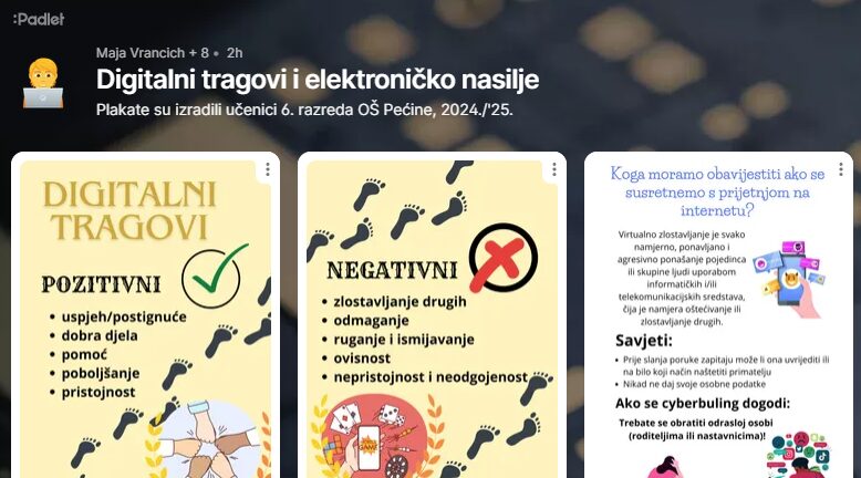 Digitalni tragovi i elektroničko nasilje