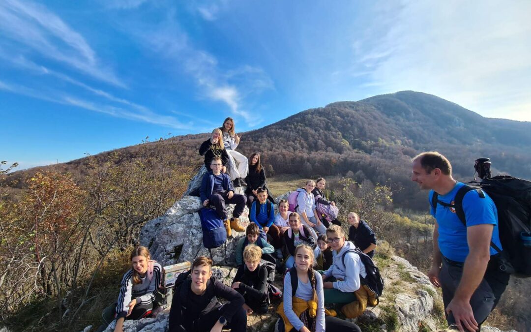 Mali planinari odradili svoj prvi izlet, na Učku