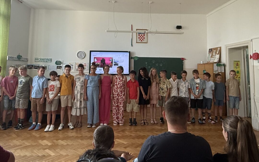 Završna priredba četvrtog razreda