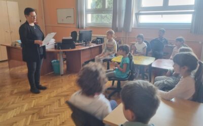 Prvi razred – posjet knjižnicama u školi