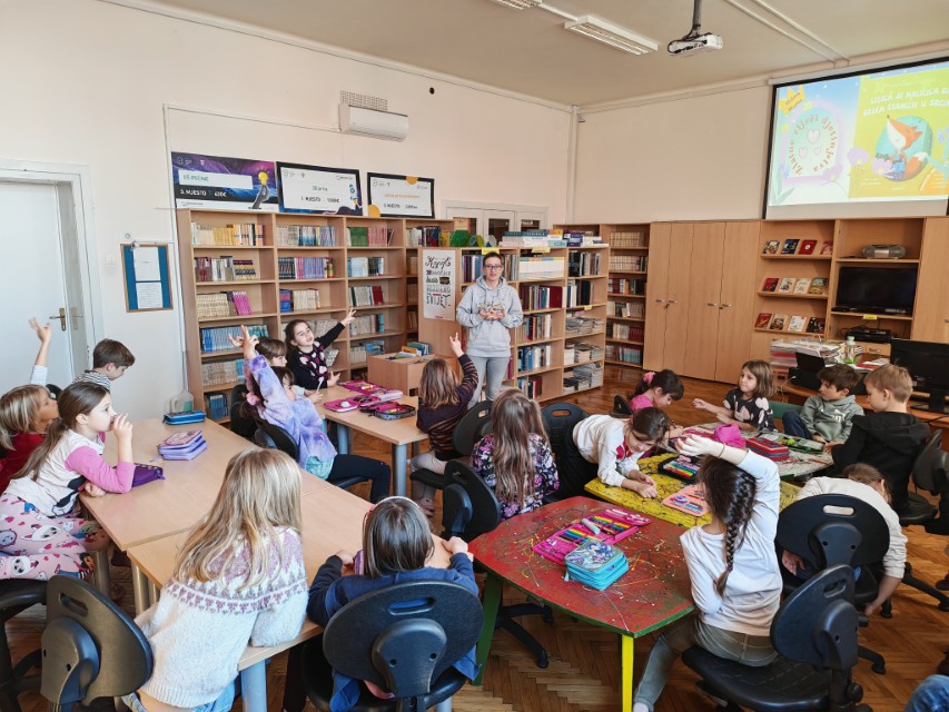 Projekt Čitanjem do sebe – sreća