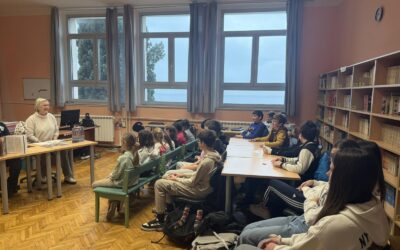 Posjet spisateljice Helene Janežič i ilustratorice Polone Kosec