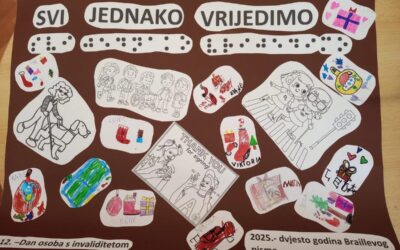 Presjek rada u Prvoj dječjoj knjižnici i Odjelu za djecu s oštećenjem vida