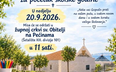 SV. MISA ZA POČETAK ŠKOLSKE GODINE